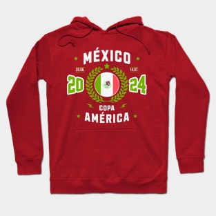 Viva México Fútbol Tee: Celebrate Copa America 2024 Hoodie